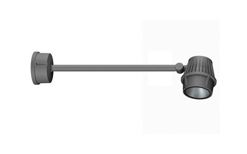 Bullard Bollards. BB-MNVRTX100X-SP-GH. Vertex Medium Power Spotlight.