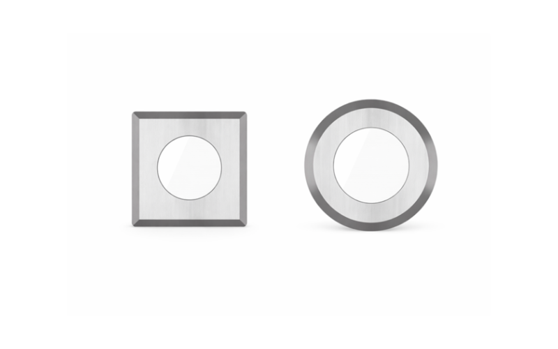 Bullard Bollards. BB-1007.00BAST300EC-GH. Bunny Ground Flat Round / Square.