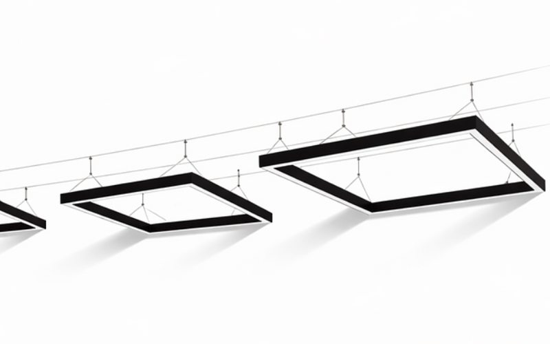 Bullard Bollards. ВВ-Р377-24-GL. Fruit Square Outdoor Outdoor Pendants / Catenary System.
