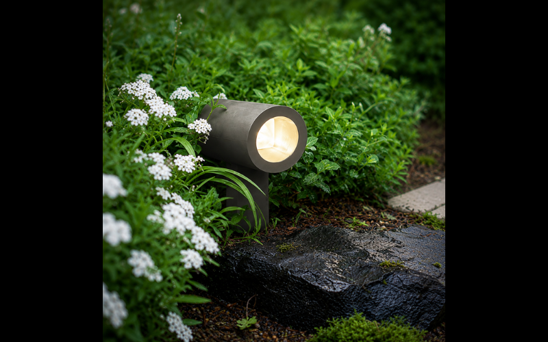 Bullard Bollards. BB-1129B-9010. Sonar Small Landscape Pathmarkers.