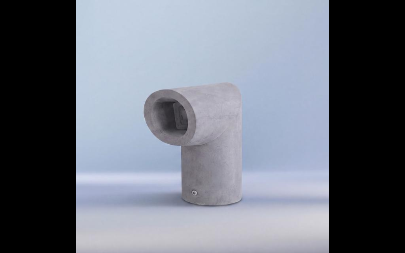 Bullard Bollards. BB-1129B-9010. Sonar Small Landscape Pathmarkers.