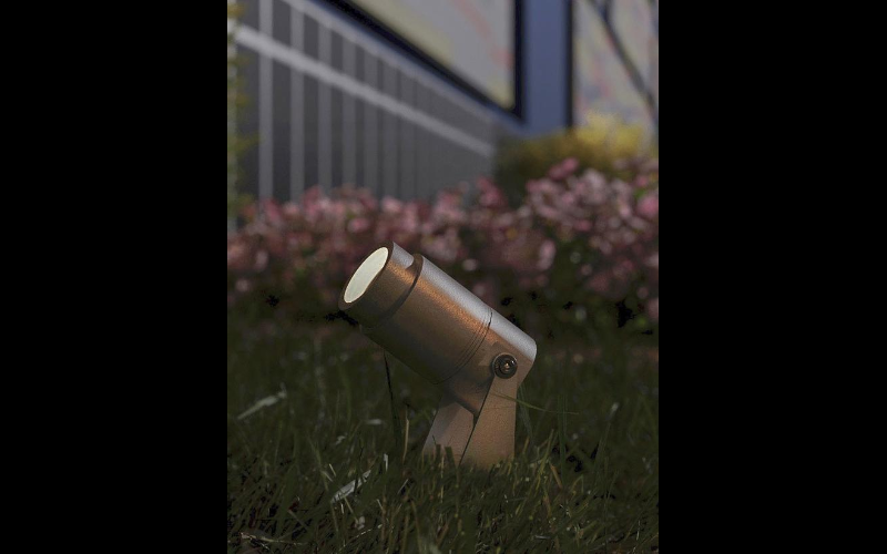 Bullard Bollards. BB-RZ-KPG-SPT. Rayz Garden Spotlight Luminaires.