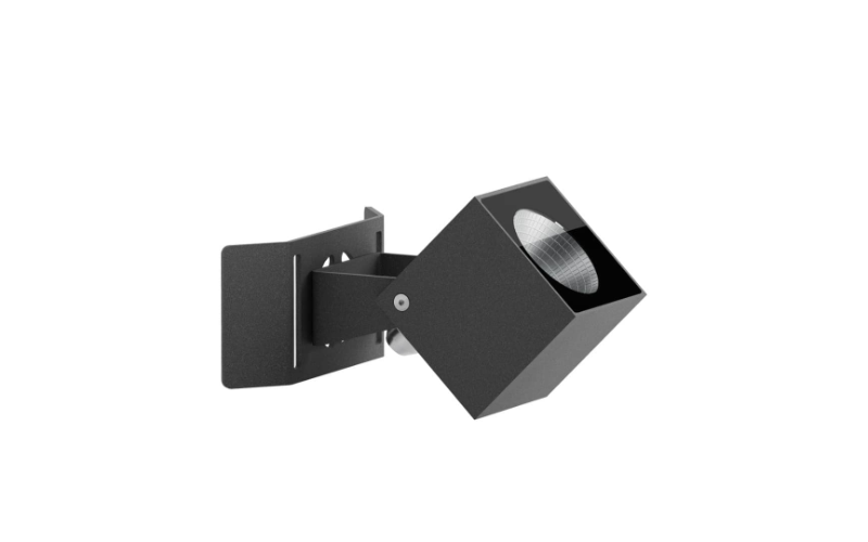 Bullard Bollards. BB-MAXAXSSTR-SQ45-SP-GH. MAXI AXIS STRAP SQ 45 SPOTLIGHT.