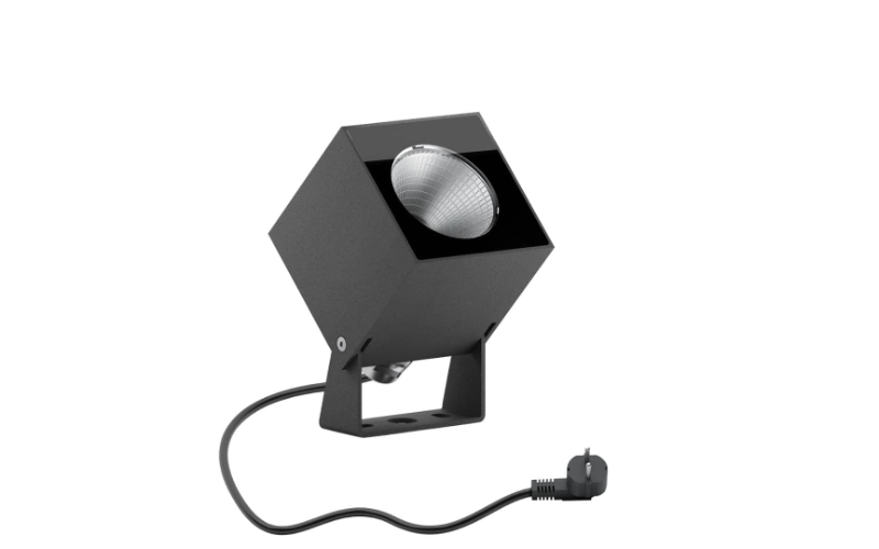 Bullard Bollards. BB-MGASX-PPSQ70-SP-GH. Mega AXIS PLUG & PLAY SQ 70 SPOTLIGHT.