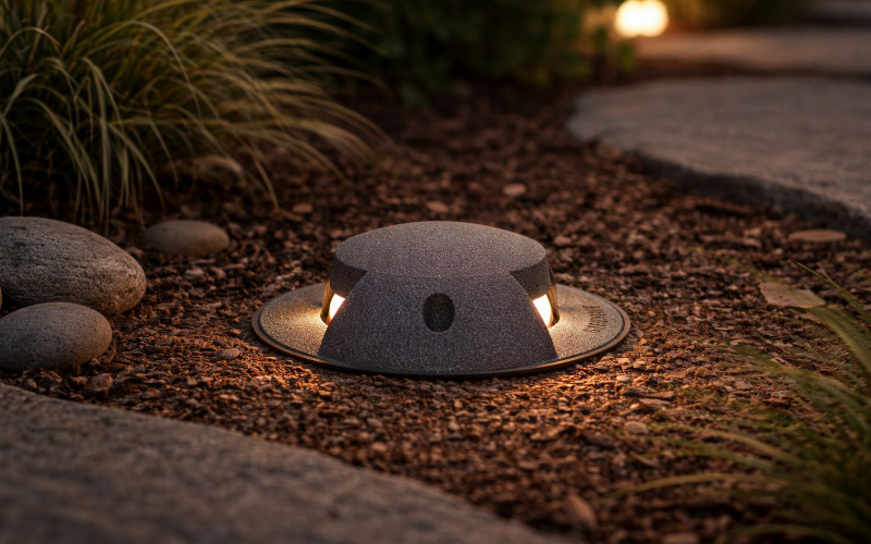 Bullard Bollards. BB-5373.00FGXT-GH. MAXIBunny GLOW 2L 215 (Inground Luminaires).