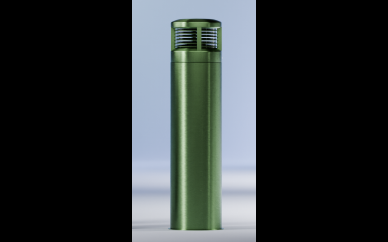 Bullard Bollards. BB-HRCL-GLC-K12. Hercules ILLUMINATED Security & Safety Bollards.