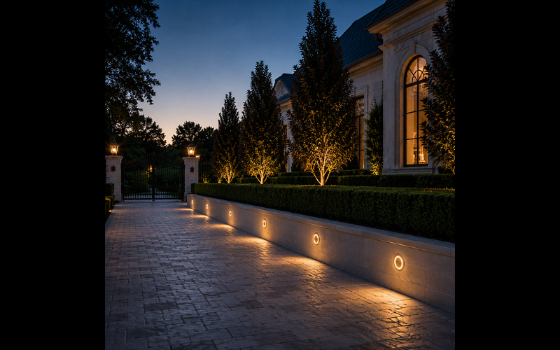Bullard Bollards. BB-ORH-GL. ORBIT HALO wall recessed luminaire.