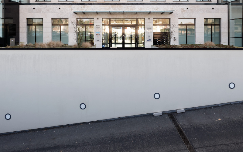 Bega US. 24 011. Recessed wall luminaire Unshielded.