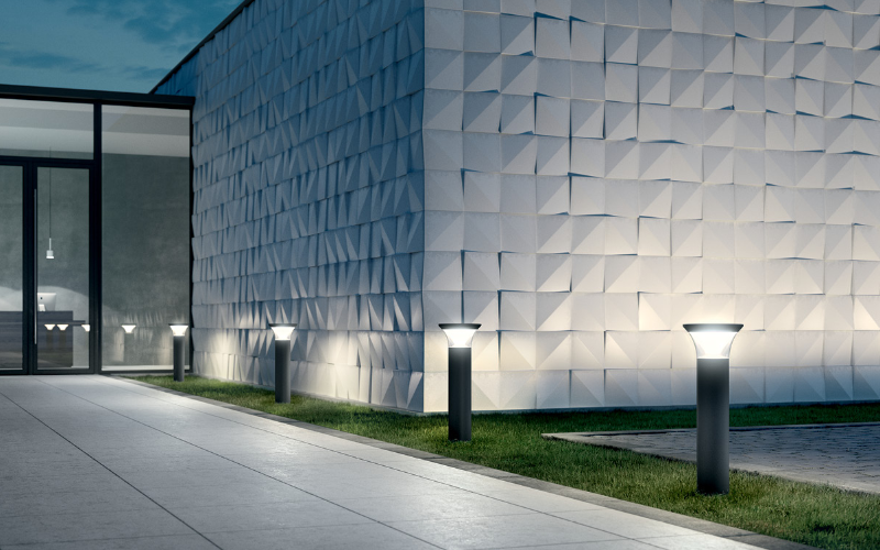 Bega US. 84 244. System bollard head Shielded with reflector · 360°.