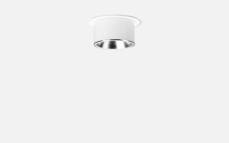 Bega US. 12 066. Semi-recessed downlight.