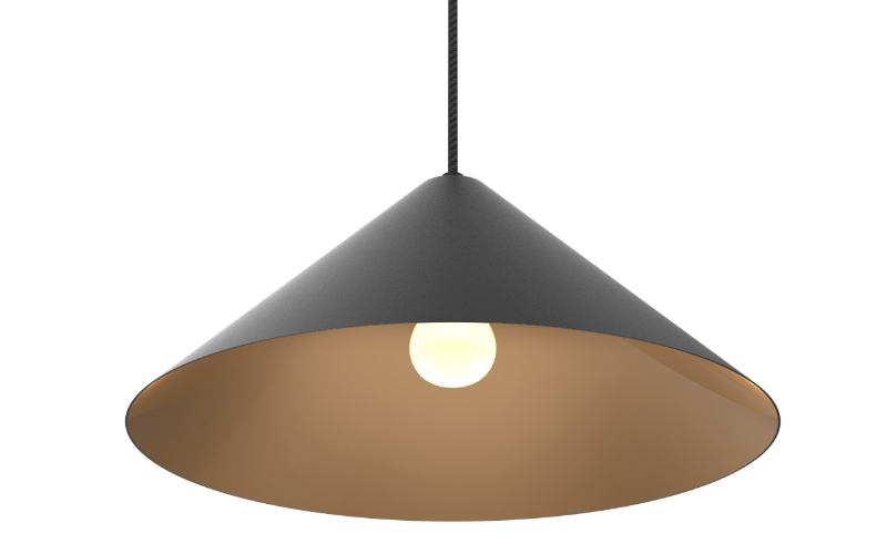 Blackjack Lighting. CRC. WIDE CONE 16 PENDANT 16