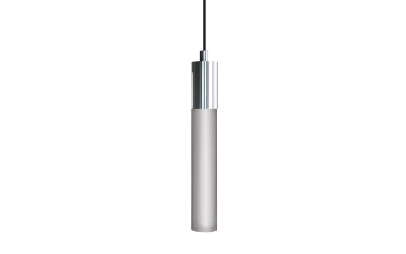 SPLGD. 1'' Tall Frosted Light Guide Small Pendant. by Blackjack Lighting
