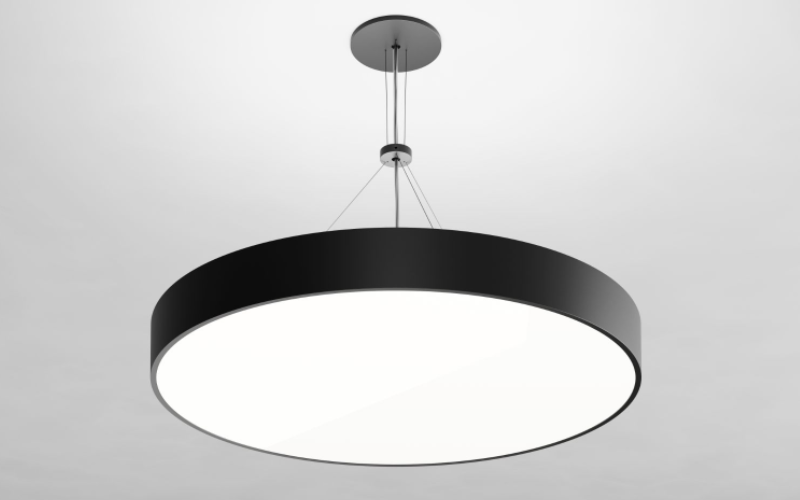 BASO. ROUND DIRECT/INDIRECT Surface Pendant.