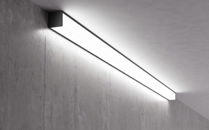 BASO. CORNER LINEAR RUN SURFACE.