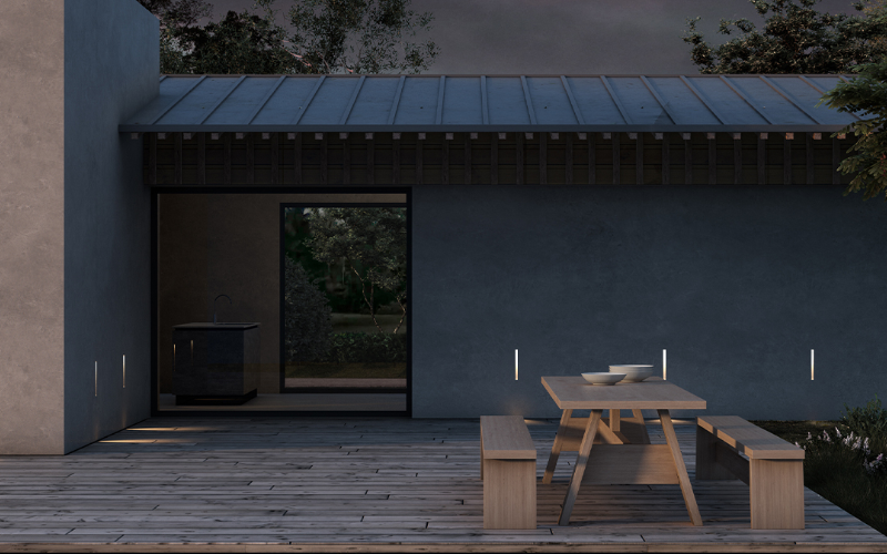 BYIBA Light. BY-1304-PL. HINT (wall-outdoor).