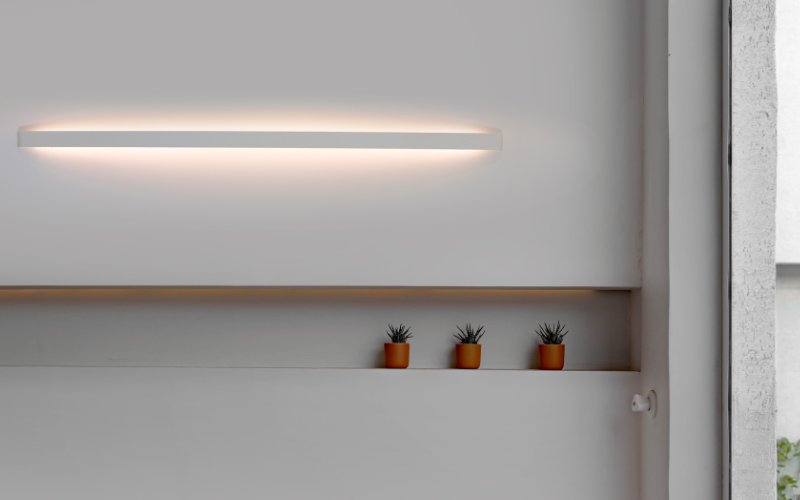 BYIBA Light. BY-2486C-9010. Archo Grande (wall recessed).