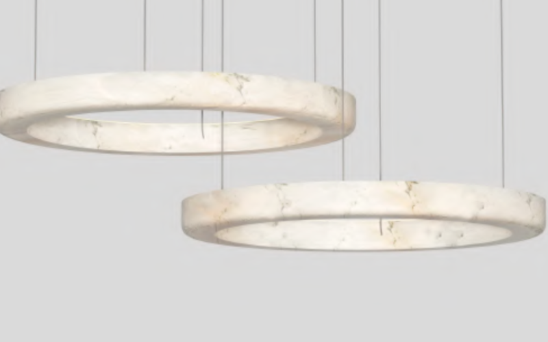 Cerchio Lighting. UA-20-8920. HALO CHANDELIER.