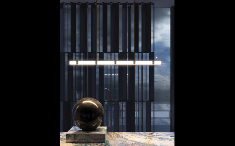 Cerchio Lighting. CH-LNT-GL.