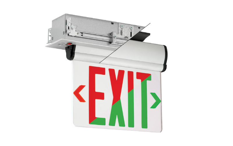 Compass. CEL. Universal EDGE-LIT LED EMERGENCY EXIT.