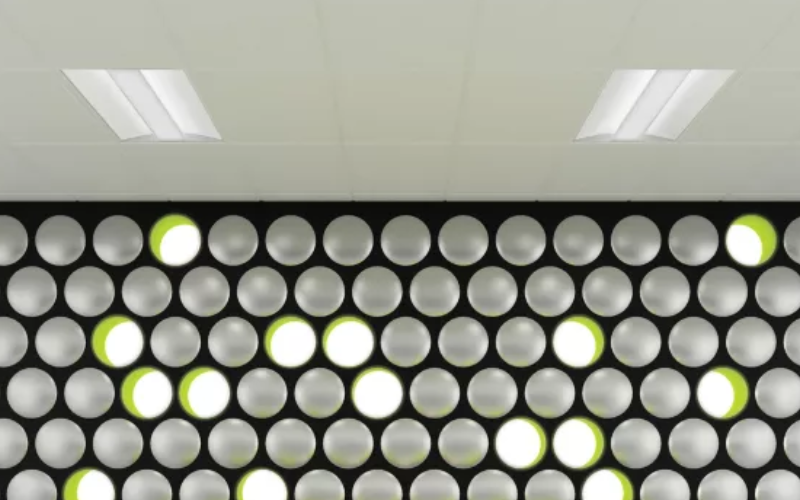 R2X. Class LED 2' x 4' Recessed 3-1/4'' Depth. by Corelite