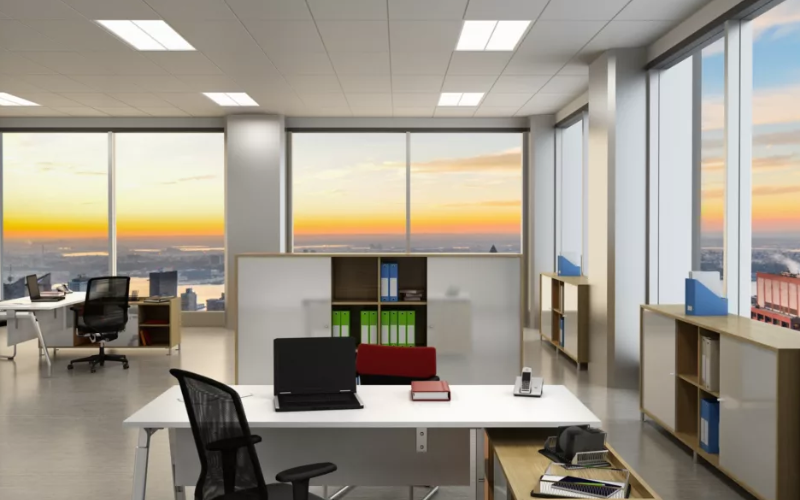 Corelite. DRI. DIVIDE WaveStream LED 1’ x 4’ Recessed.