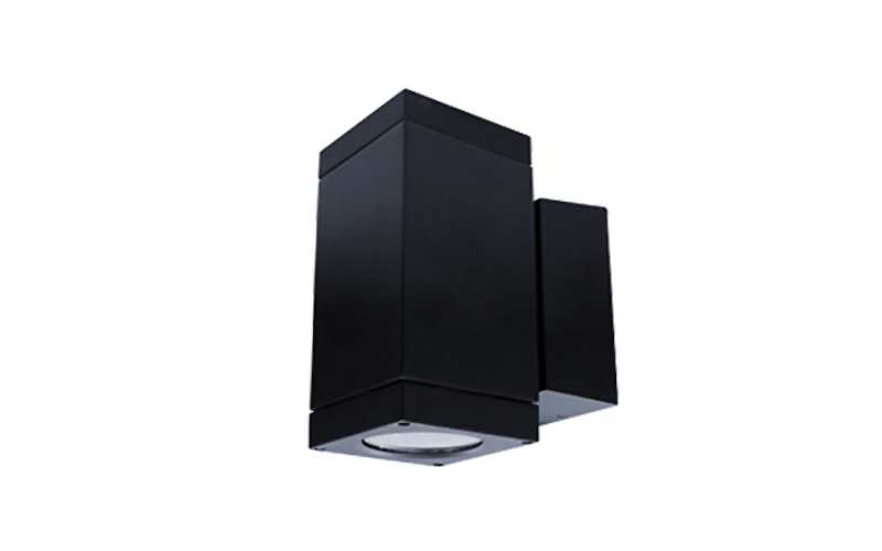 ConTech Lighting. SQL3. 3-1/2 Inch Square Integrated LED Wall Mount Cylinder.