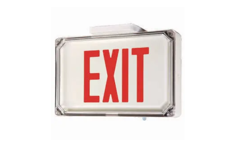 Dual-Lite. SEWL. NEMA 4X C1D2 DIE-CAST EXIT SIGN.