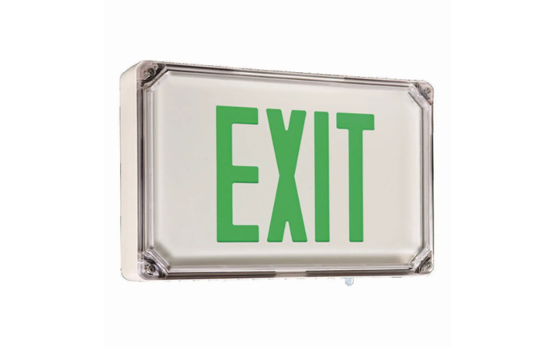 Dual-Lite. SEWL. NEMA 4X C1D2 DIE-CAST EXIT SIGN.