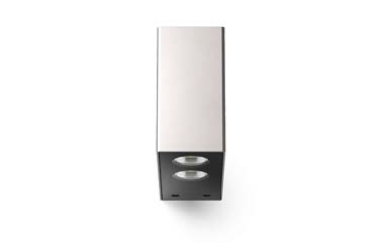 Designplan. FIXED B-02 Stainless Steel LED Wall Mount, Bi Light.