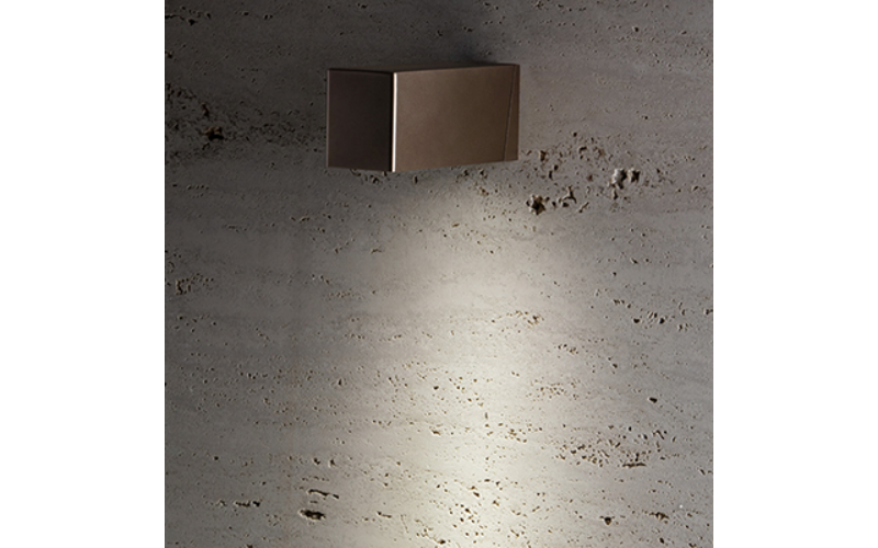 Designplan. FIXED M-02 Stainless Steel LED Wall Mount.