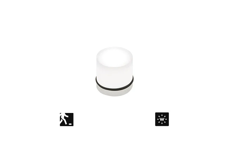 Designplan. Goccia 1.4 Round LED In-Grade / Wall Mount IP65, IP68.