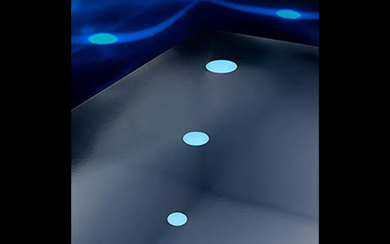 Designplan. Goccia 3.8 Round LED In-Grade / Wall Mount, RGB, IP65, IP68.