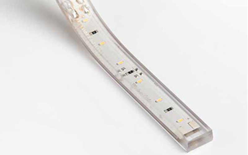 Designplan. EASY LINE - Transparent LLRGB3 Bendable LED Strip IP65, IP68.
