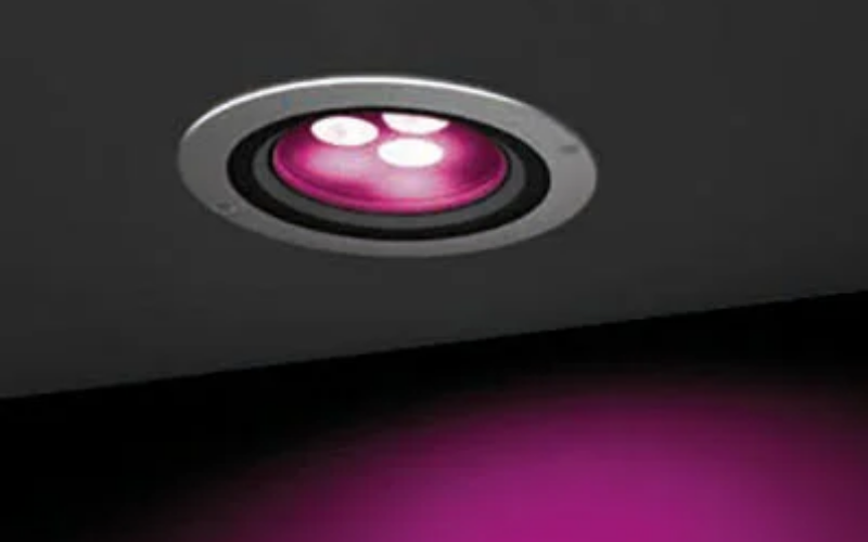 Designplan. Cielo Medium DMX RGBW LED Recessed Downlight IP67.