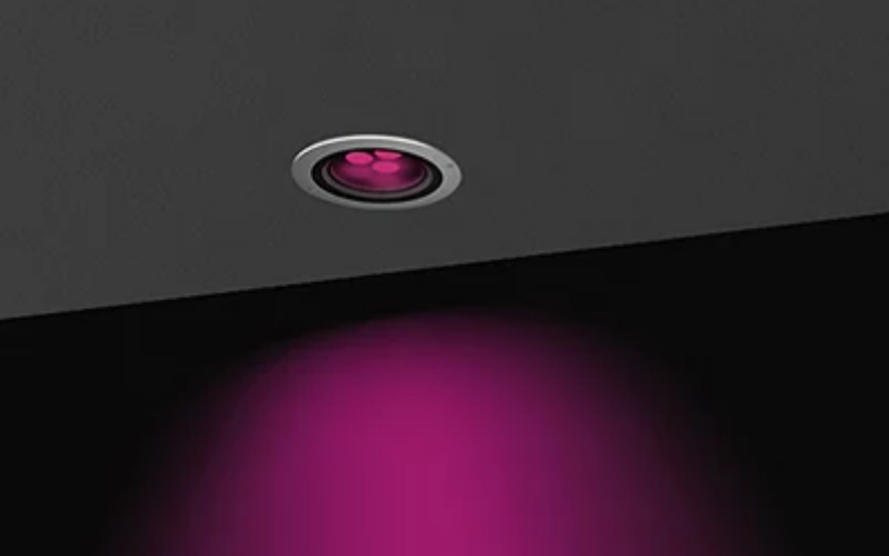 Designplan. Cielo Medium DMX RGBW LED Recessed Downlight IP67.