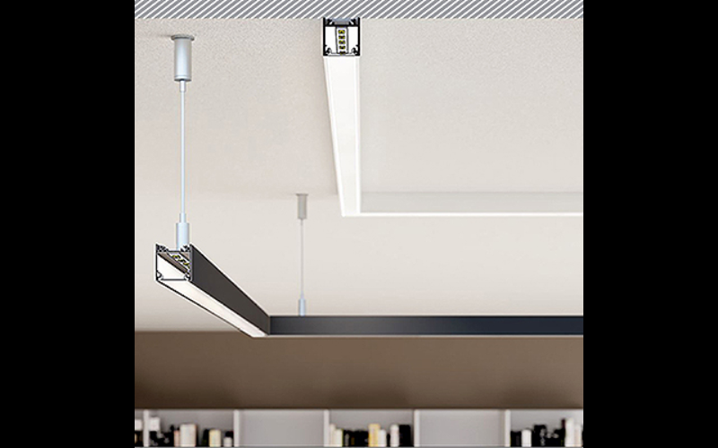 Designplan. LINEA 20 Surface Mount or Suspended LED Linear Profile, 0.8