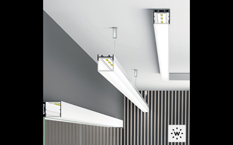 Designplan. VARIO 30-02 Surface Mount or Suspended LED Linear Profile.