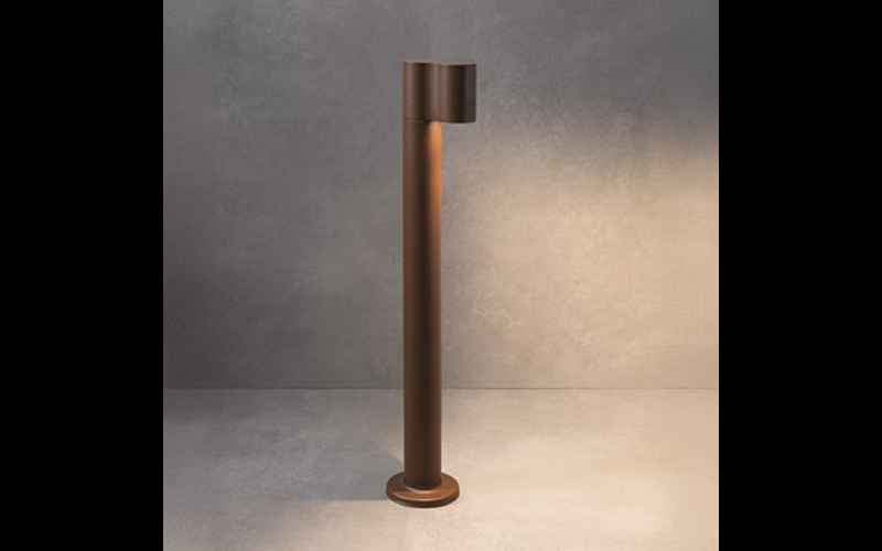 Designplan. Intono B 1.1 LED Bollard, 4.9'' x 23.6'' height, 9W, 331 lm, IP66ю