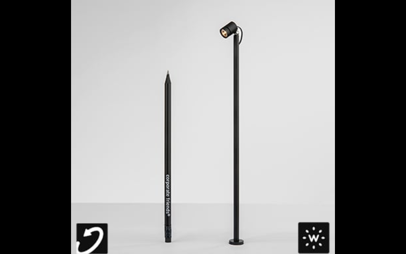 Designplan. C1-nano-VL Adj. LED Spotlight, Ø0.5'', 1W, 74 lm, IP20.