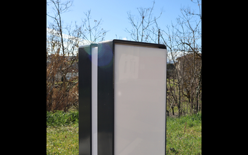 Designplan. Orlo LED Bollard, Integral, 0-10V Dim to Off, IP66.