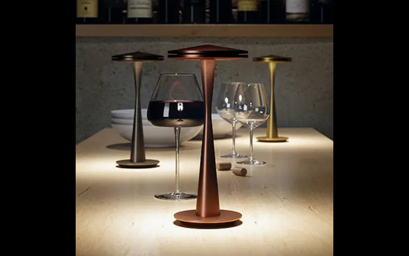 Designplan. OR Table Lamp, Rechargeable, Ø5.1'' x 11.2'', 2W, 350 lm, IP54ю