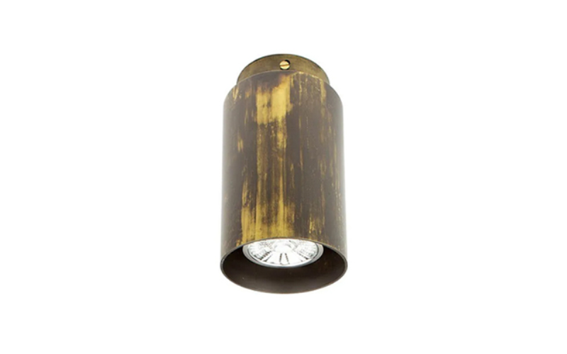 Designplan. Vaso Tondo Surface Mount, 10W Max (Bulb by Others), Ø3.9'' x 5.5'' (straight) or 7.9'' (oblique), IP20.