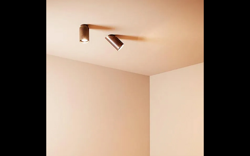 Designplan. Vaso Tondo Surface Mount, 10W Max (Bulb by Others), Ø3.9'' x 5.5'' (straight) or 7.9'' (oblique), IP20.