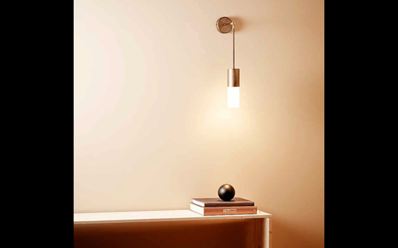 Designplan. Bicchiere Grande Con Vetro Wall Mount, 10W Max (Bulb by Others), Head: 8.7'' h / Full: 20.9'', IP20.