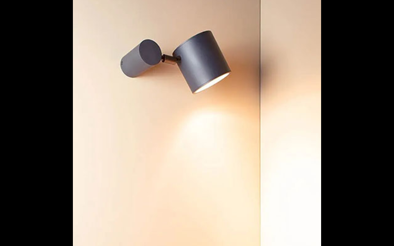 Designplan. Anello Alto Adj. Wall Mount, AR111 Bulb (by others), Ø4.7'' x 9.8'' (single) or Ø4.7'' x 16.9'' (double), IP20.