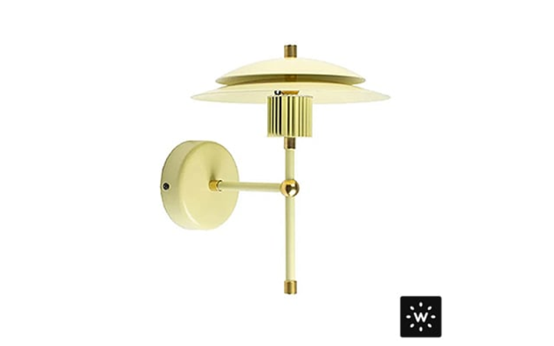 Designplan. Visual LED Wall Mount, 3W, 9.5'' x 9.8'' h, 515 lm, IP20ю