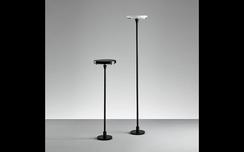 Designplan. Lila LED Bollard, Ø5.1'' x 16.9'' or 28.7