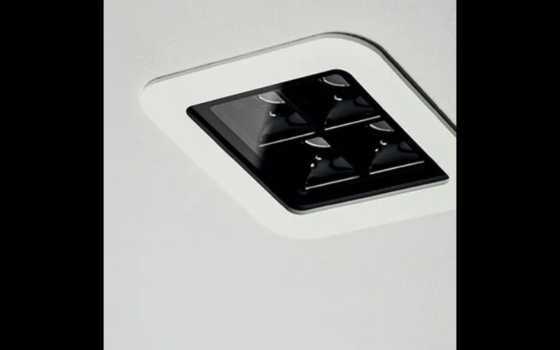 Designplan. Talon Recessed LED Downlight, 3.9” Sq., 10.7W / 800 lm, 5.8W / 506 lm, IP65.