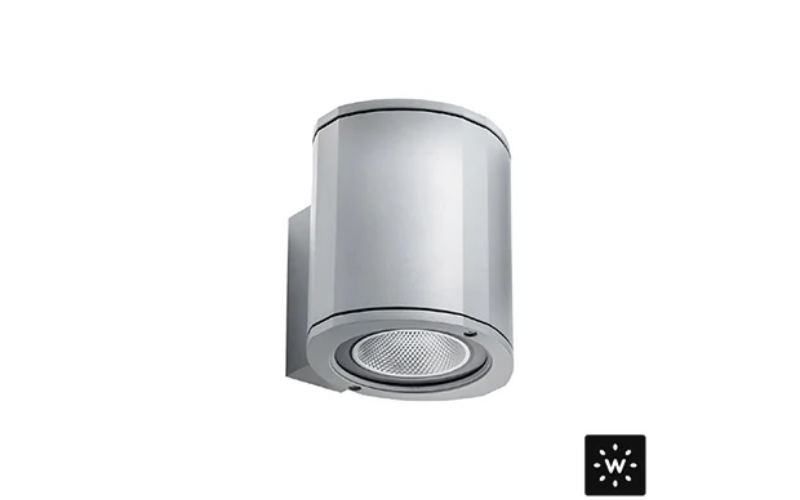 Designplan. Mok Wall Single LED Surface Mount, Ø6.7'' x 7.2'', 20W, 2034 lm, IP65, IP68.
