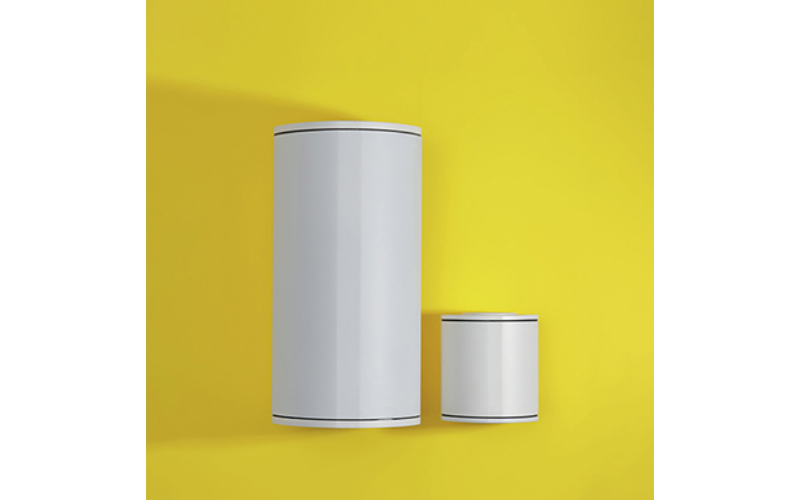 Designplan. Mok Wall Single LED Surface Mount, Ø6.7'' x 7.2'', 20W, 2034 lm, IP65, IP68.